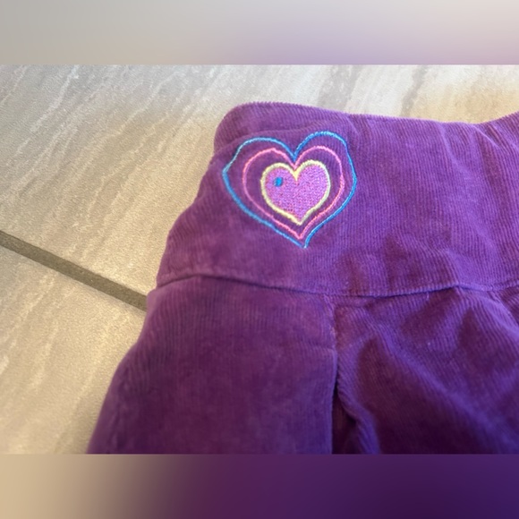 Y2K Disney Winnie the Pooh embroidered purple corduroy skirt 12 M - Picture 3 of 3